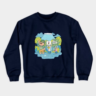 we need food Crewneck Sweatshirt